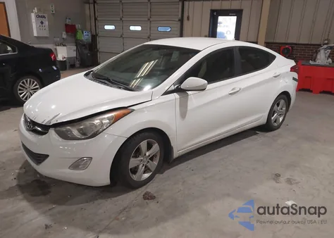 2013 Hyundai Elantra Gls from USA, damaged, VIN 5NPDH4AE0DH298585